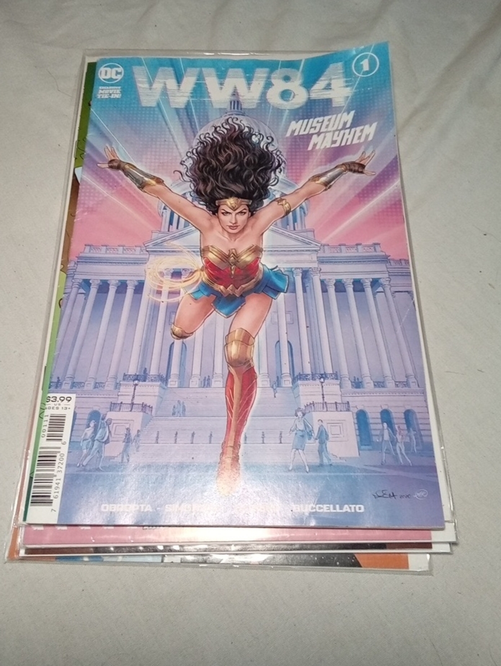Bundle Of 6 Kids Comics, All Great Shape. Bags And Boards